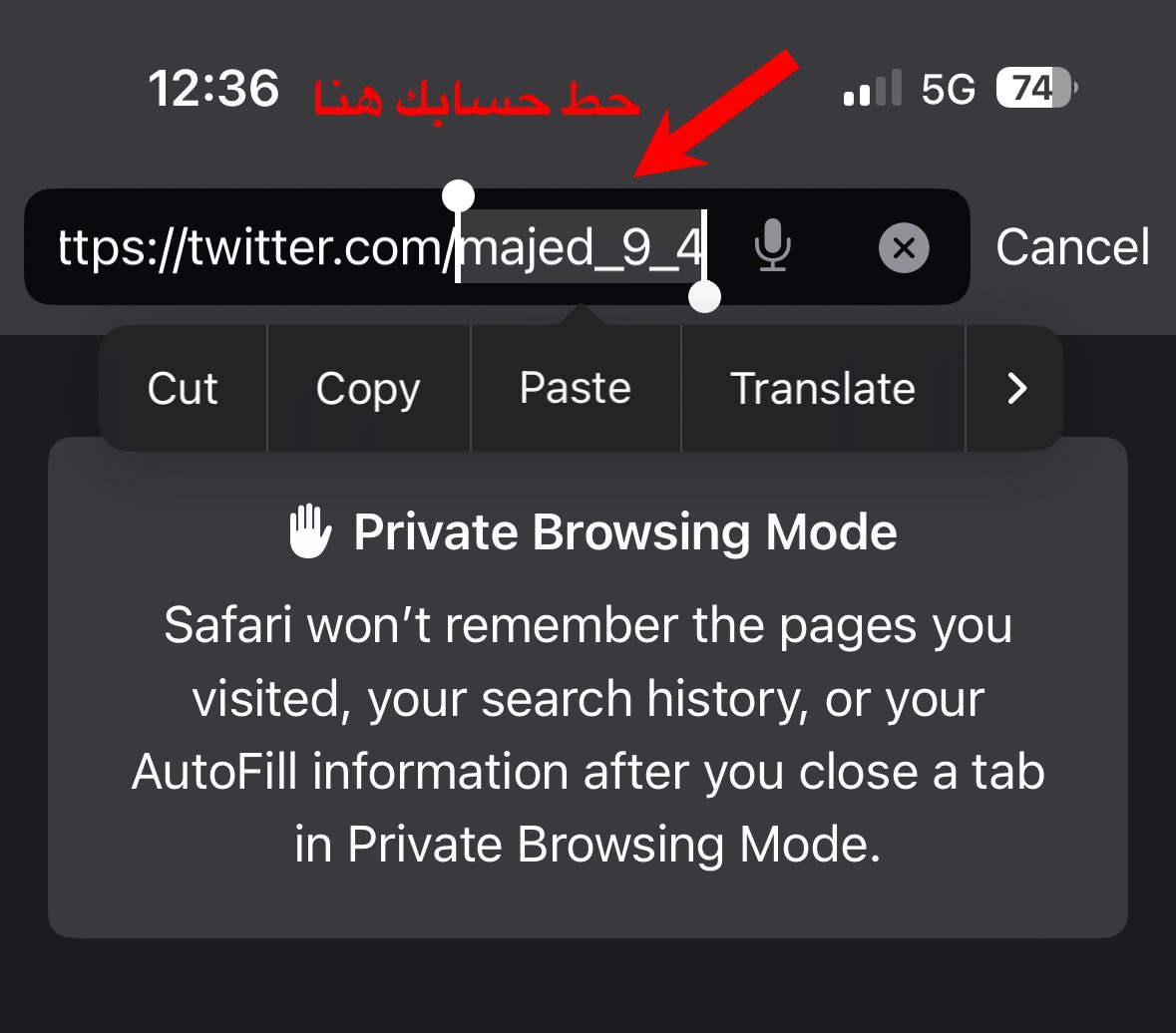 Majed_'s tweet photo. اذا تبي تتصفح اعلى التغريدات تفاعل في حسابك ادخل على سفاري وسو الخطوات + وروني
https://t.co/c8yEZgGuyt https://t.co/2IE8A1z6Fq