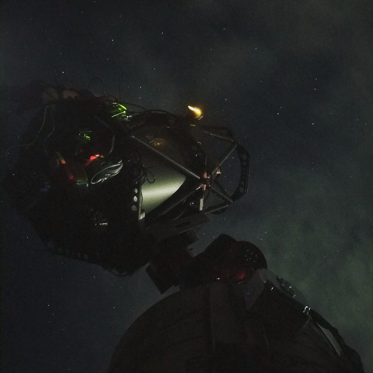 No, it is not a laser cannon. Its a half meter robotic telescope!! #telescope