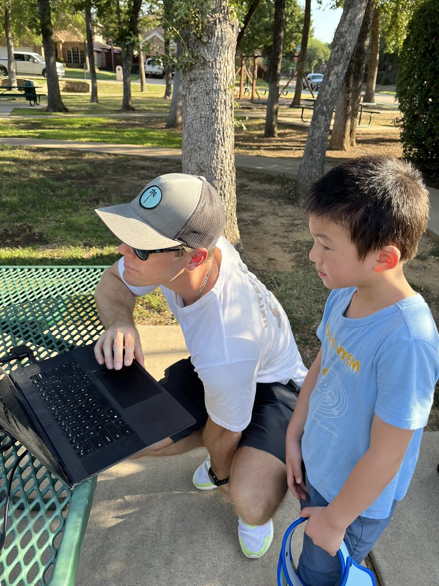 Geo3L's tweet photo. This week, my lab hosted two geographyers and drone pilots - Tony Grubesic from UC riverside and Jake Nelson from Auburn - for a collaborative drone project in the city of Lewisville. Heat is no fun but we had fun with this coolest project. https://t.co/EupIBf7IVQ