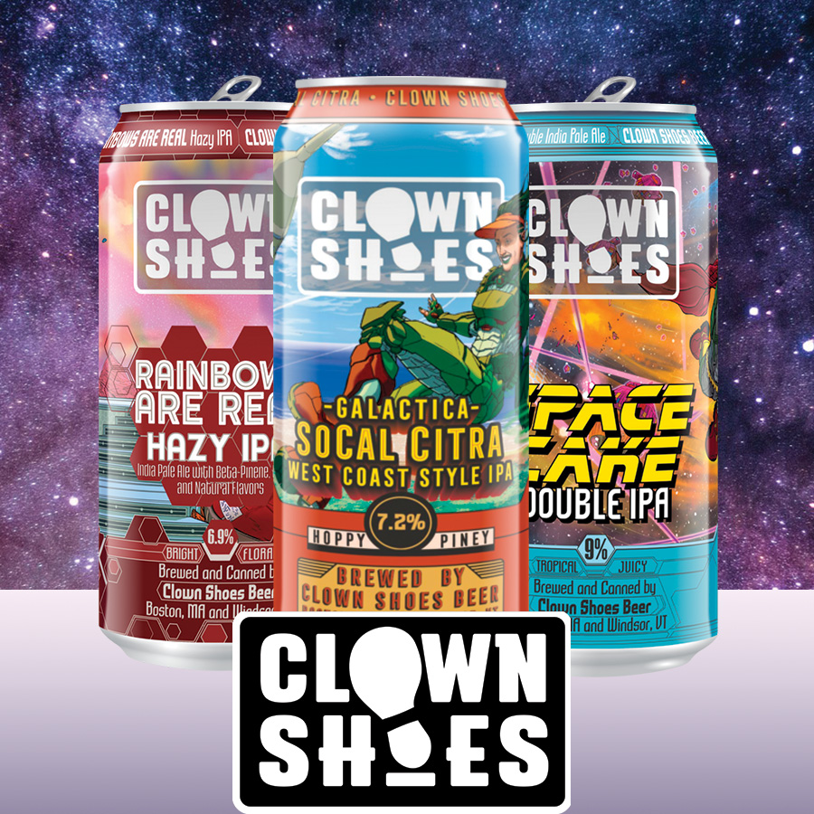 HenryFoxSales's tweet photo. It's time for hops as we kick off August with IPA Day! 

India Pale Ales are rich in hops, and there is no better brand to represent this style of beer than Clown Shoes! Grab a can of Rainbows are Real Hazy, Socal Citra, or Space Cake to celebrate!

#ClownShoesBeer #IPA https://t.co/qav69O0JU4