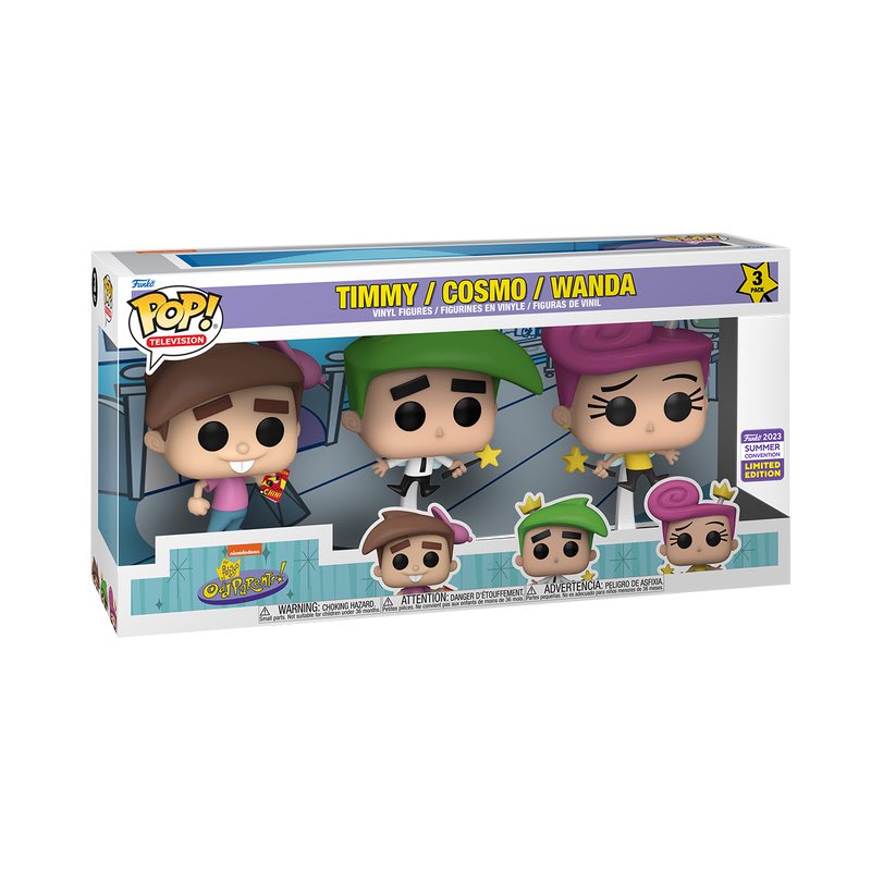 RT & Follow @funkofinderz for a chance to WIN the SDCC Exclusive Fairly OddParents Funko Pop! 3-Pack #SDCC #FairlyOddParents #Funko #Pop #FunkoPop #Collectibles #Toys #FunkoFinderz