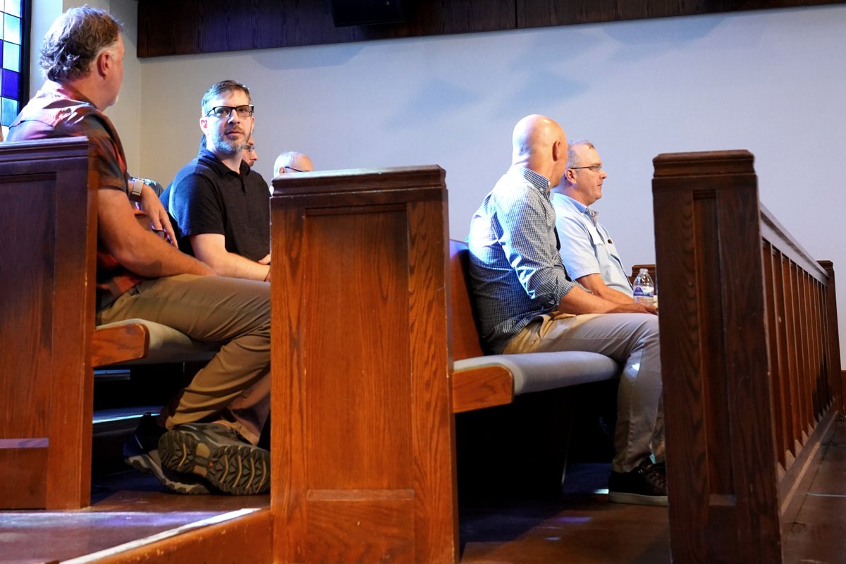 RodgersOrgan's tweet photo. Last week, Joey Rappaport from Engineering and Tim Eastbrower from Tech Services flew to Denver CO to give a series of presentations for our dealers and their teams.

#rodgersinstruments #digitalorgans #pipeorgans #hybridorgans #rodgersdealers #gognorthamerica https://t.co/w8UKvysoUX