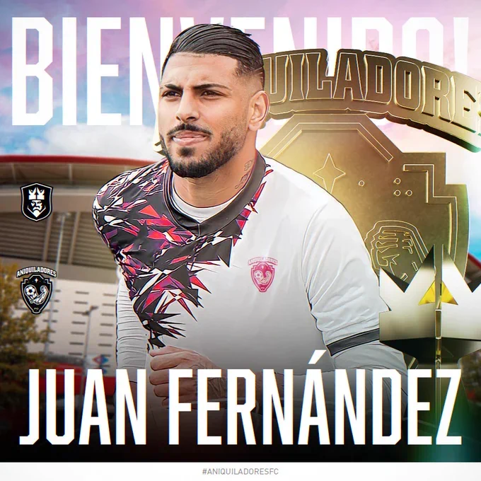 La cabra, desde la <a href="/KingsLeague/">Kings League Spain</a> viene Juan Carlos. Jugador de <a href="/AniquiladoresFC/">Aniquiladores FC 💪</a>  y del @arenasoficial.  

En DIRECTO a las 00:00 en nuestro canal de Twitch.  

twitch.tv/canallagarto