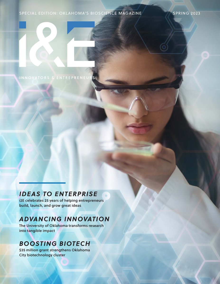 OKBio's tweet photo. Introducing the latest edition of OKBio Magazine. Dive into the world of Oklahoma's Biomedical and Life Science industry with insightful articles and inspiring stories. #OKBioMagazine #Biotech #LifeScience 

https://t.co/pHFdjuqWig https://t.co/mJaM3OGNA5