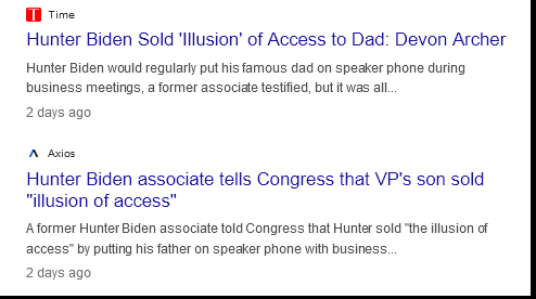 VRWCTexan's tweet photo. Herridge #Debunks one of the Democrat's many lies - as parroted by the leftist media.
_
"...illusion of access" WAS NOT Archer's statement.
_
Rather is was stated by Dem. Rep. Goldman as part a question posed he to Archer.
Archer then responded that "influence" was the intent.