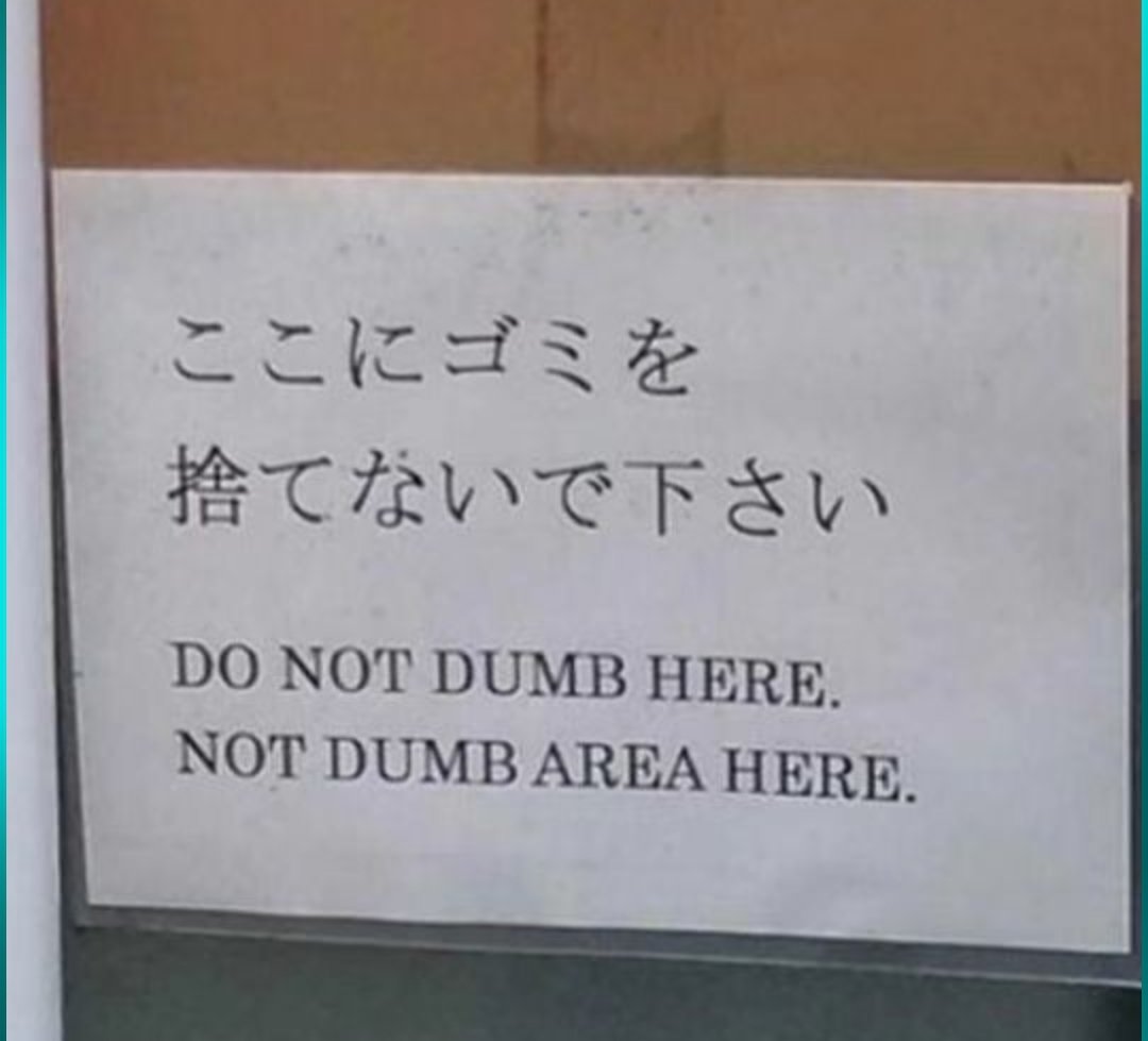 emcfadde77's tweet photo. I thought everywhere was dumb area https://t.co/qN73KYsEHX