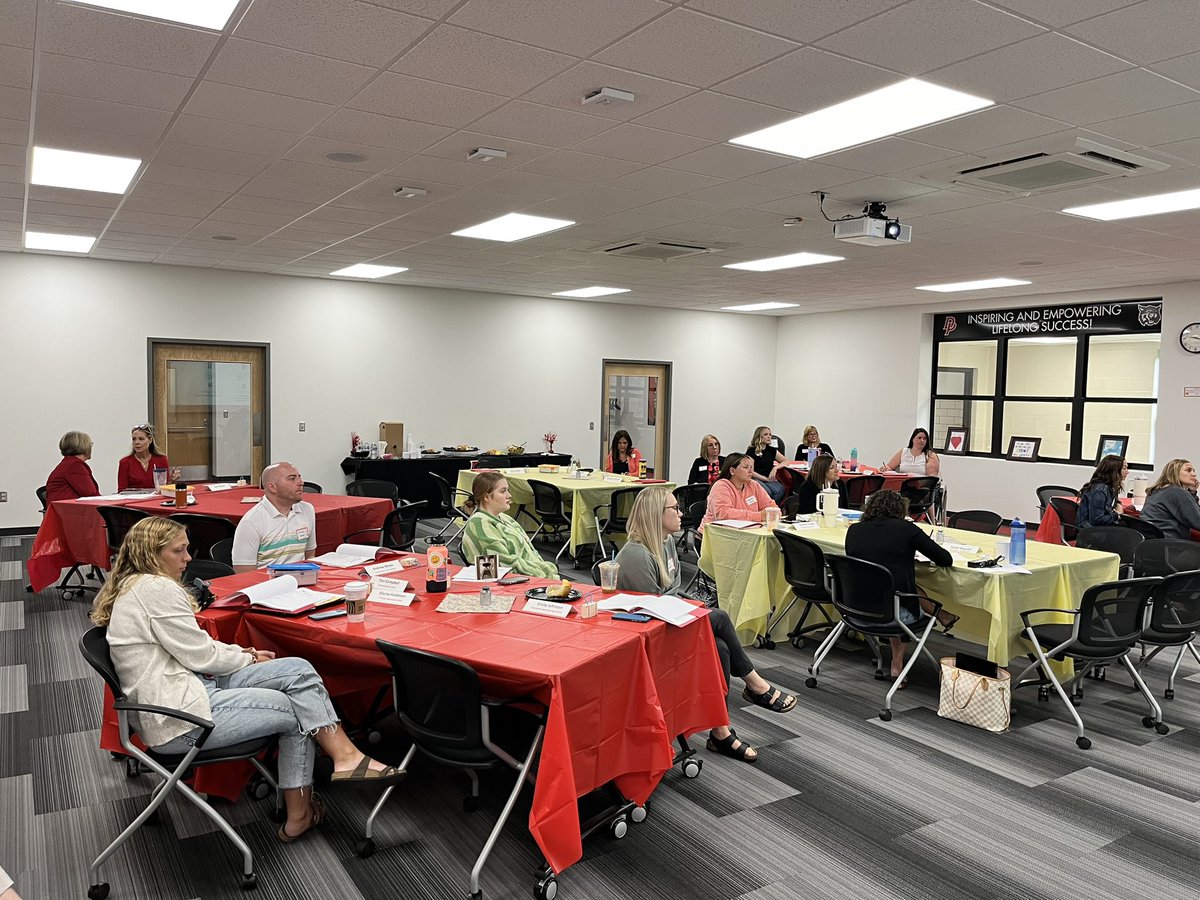 Great first day with our new <a href="/DeerParkSchools/">Deer Park Schools</a> staff members. We’re priming up for an awesome 23/24 school year! Can’t wait to see our entire staff a week from today and all of our students on 8/15!