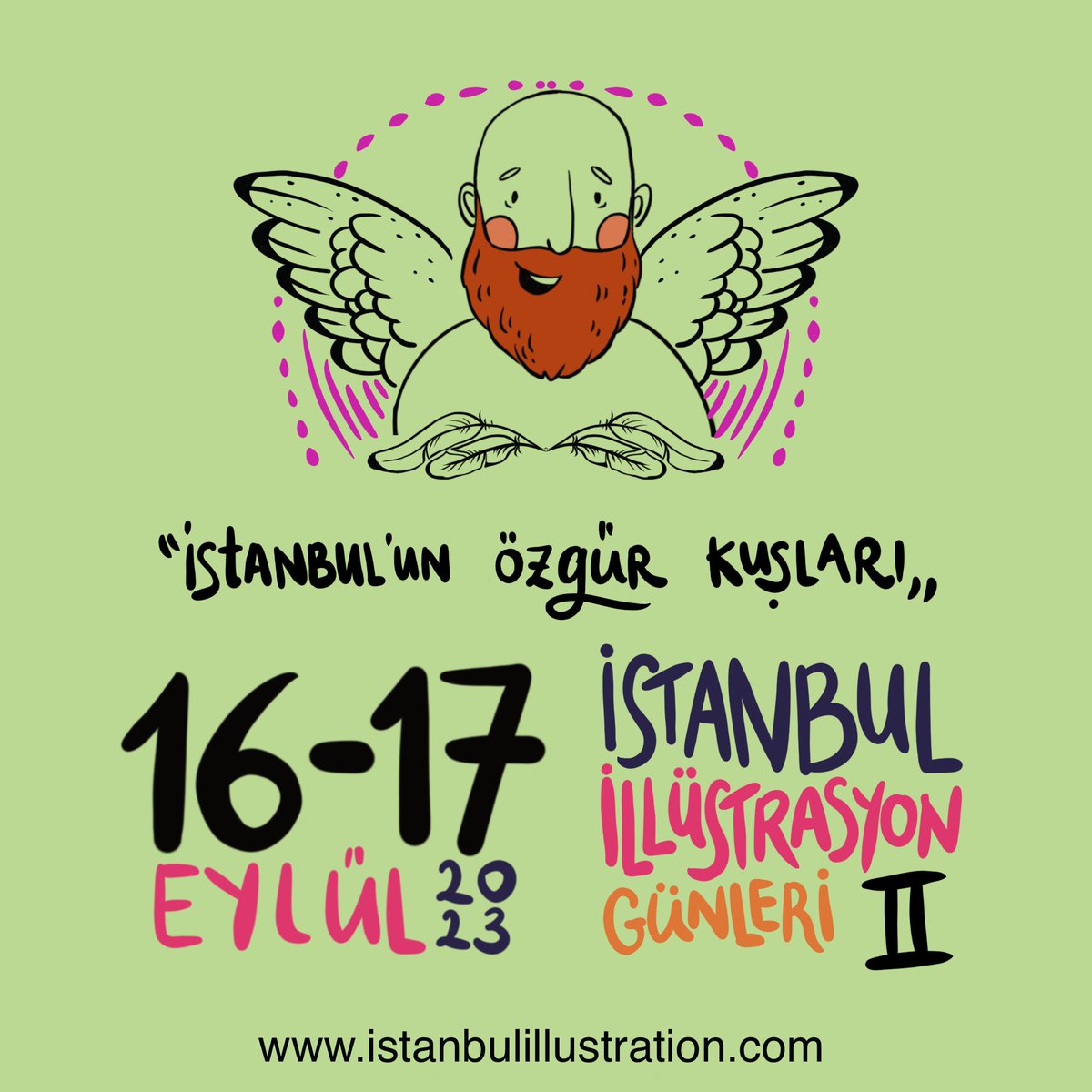 İstanbul İllüstrasyon Günleri Eylül'de... Yakında detaylı açıklama (konferans ve çizim etkinliği) ve program yapılacak. Bu seneki tema 'İstanbul'un Özgür Kuşları'... @istanbul_days #illüstrasyon #istanbulillustrationdays #illustration