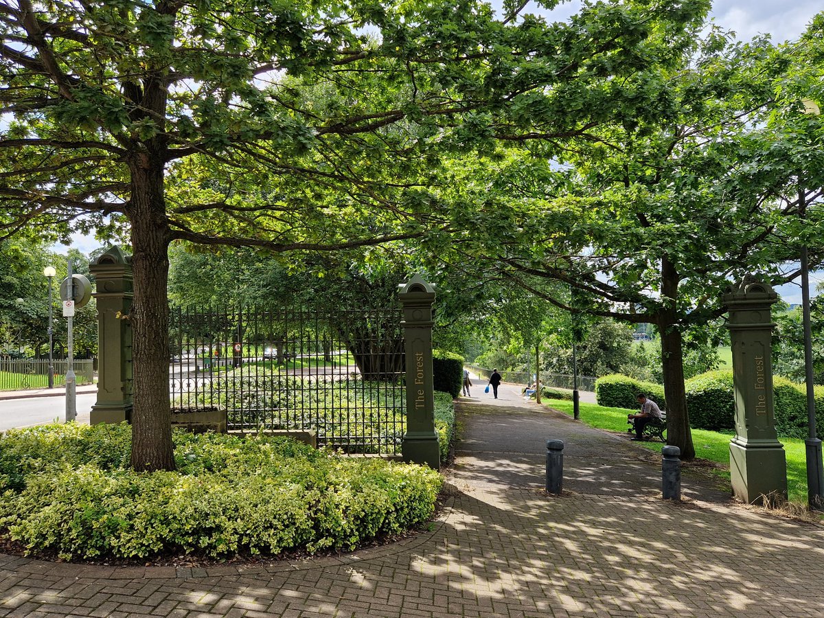 The entrance to the Forest looked very inviting in the (rare) afternoon sunshine today! @NottinghamParks <a href="/MyNottingham/">🏹 My Nottingham</a> #LoveParks #ParksMatter
