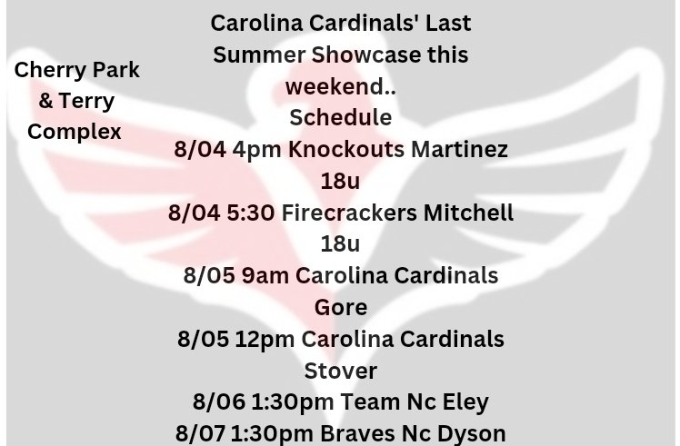Excited for our last summer tourney!
