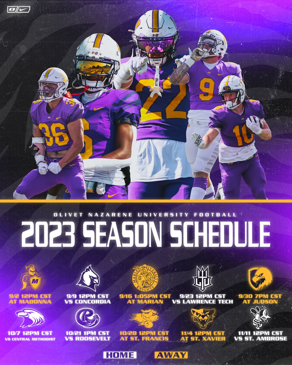 The 2023 schedule is solidified🔒 Kickoff in 30 days⏳….. #GoldStandard