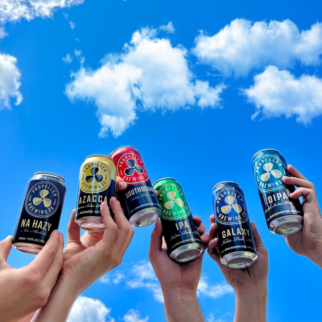 PropellerBeer's tweet photo. πΊ HAPPY NATIONAL IPA DAY!πΊ
Raise a glass of your favourite IPA to celebrate the good 'ol hoppy beer!
Cheers to good times & great beer π»
#DrinkPropeller #PropellerBeer #IPA #IPADay #IPADay2023 #NSCraftBeer #HalifaxNS https://t.co/tl5hy5k1CQ