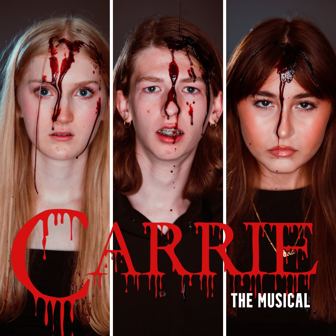 HITSbackstage's tweet photo. Meet the talented young actors who will bring #CARRIEtheMusical to life.
Emerson Campbell as FRIEDA.
Sam Sutton as STOKES.
Olivia Gutierrez as ENSEMBLE.

CARRIE the musical
August 4 · 5 · 6 · 10 · 11 · 12
Tickets https://t.co/Va6PD2i3if

Photos by Natasha Niván Photography https://t.co/TNsSnQbDmv