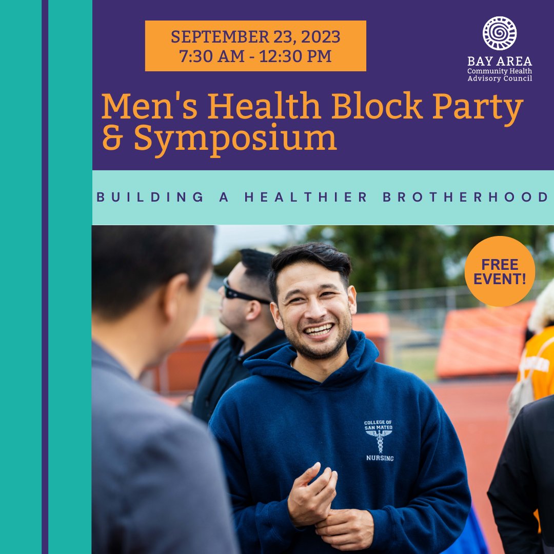 Discover a Healthier Brotherhood at the Men's Health Block Party! 💪 Engage in discussions, FREE health screenings, & family activities. REGISTER today: bit.ly/MHS_BlockParty #HealthierLifestyle #MensHealth