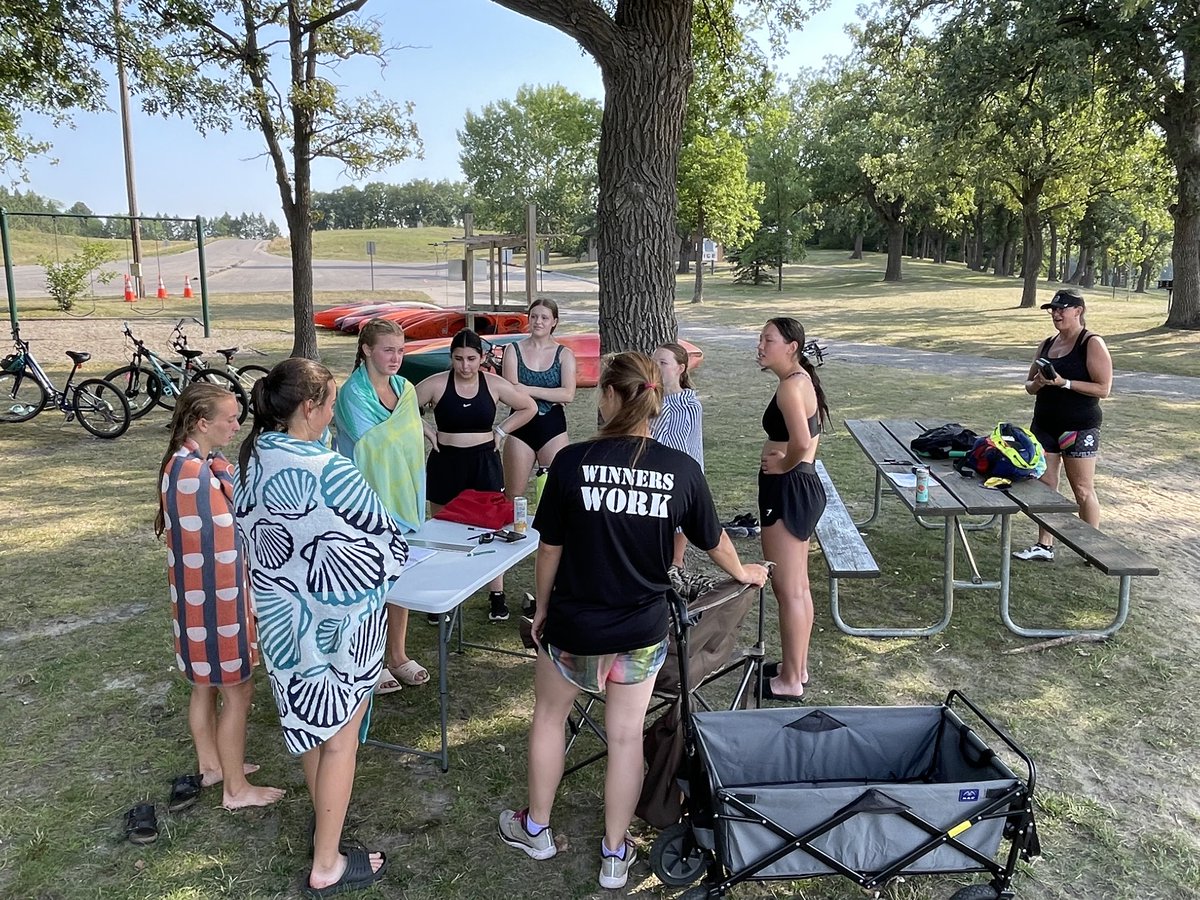 rrgirlsxctf's tweet photo. 2023 Distance Running Camp Day 4- First Annual Riders Distance Icelandic Triathlon. Congrats to Jocelynne Hoefs on her hard fought victory! #Triathlon #enjoytheride @RRHSactivities https://t.co/pWcH2YKCJO