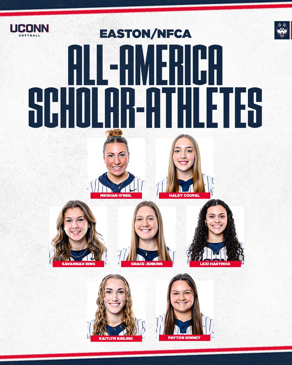 Congrats to our seven All-America Scholar-Athletes! #WEbeforeme