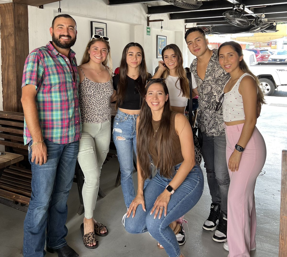 💙🫶🏼team azul en La baja taqueria 🌮