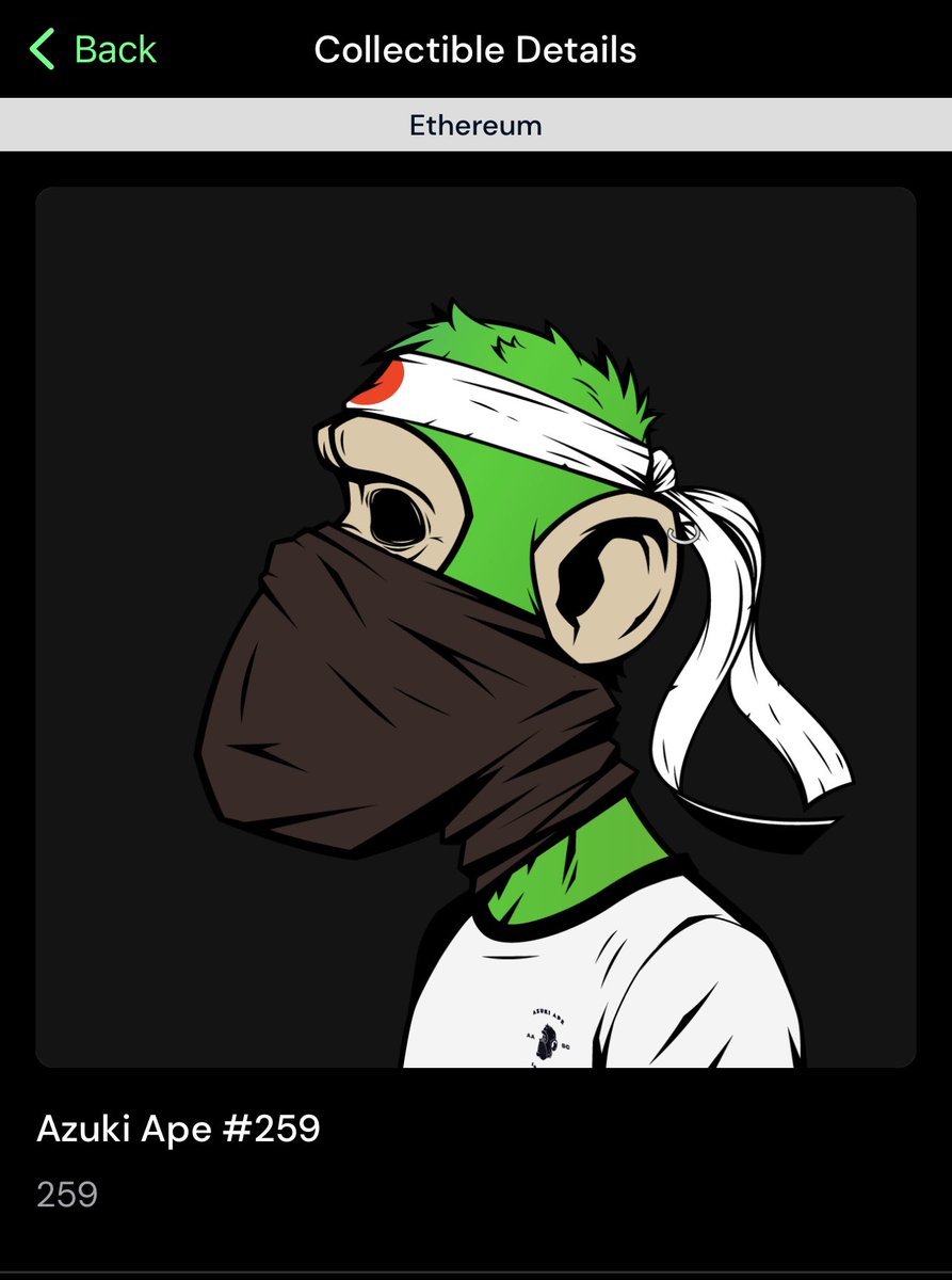EyeMatty's tweet photo. Truly blessed in this space to have such kind and generous people in my circle.  Huge shout out to one of the realest mf out here speaking the truth.  @aleph0ne donated this dope @AzukiApe to the @eyeversed Community Wallet.  BRACE https://t.co/MqY2CaxUb9