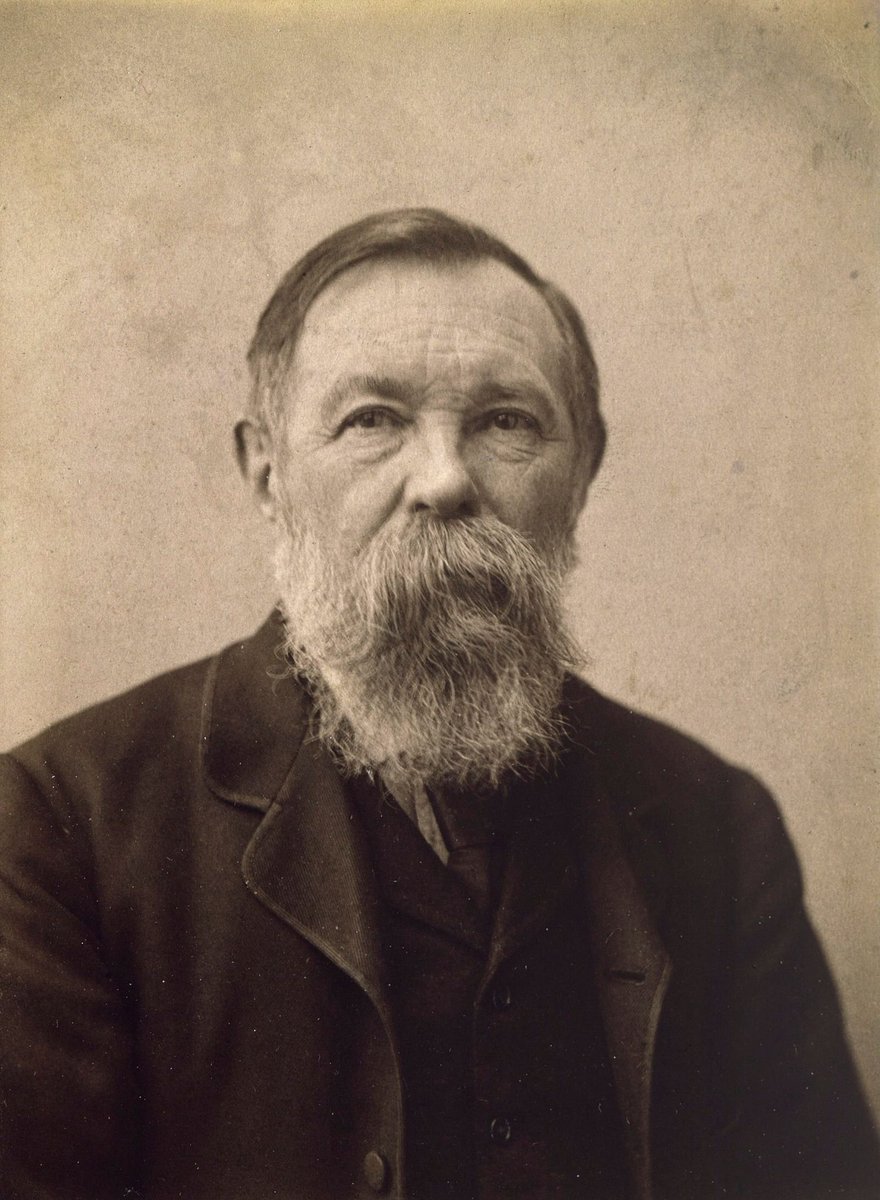 Maoistposting's tweet photo. Friedrich Engels, London, first half of February 1891 (photograph: W. E. Debenham). https://t.co/Jpi82g8ZJR