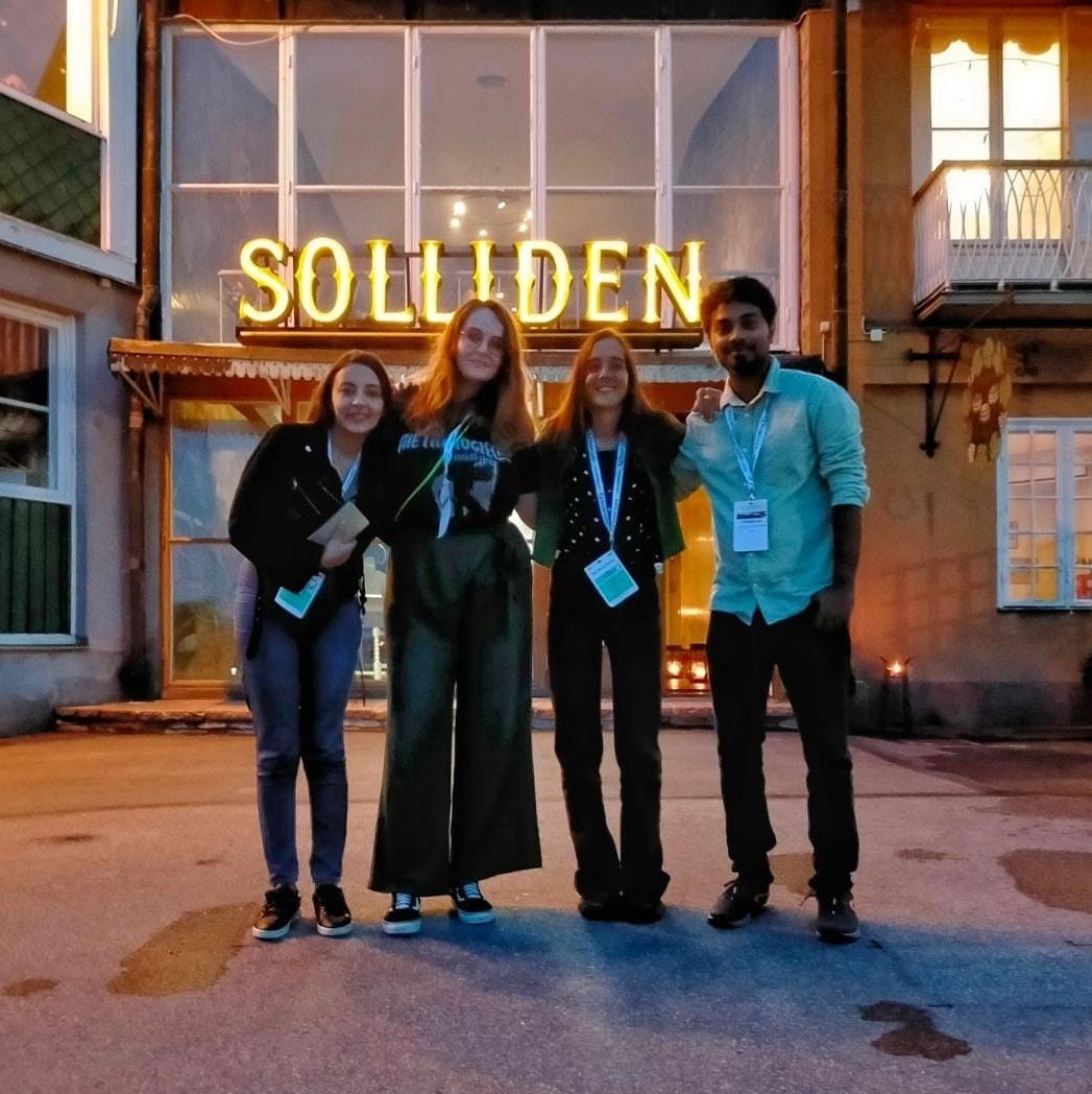 felix_rico's tweet photo. Nice to see @FM4B_Lab members enjoying their stay at the #emba23 in Stockholm @ismahene_mesbah @Prithwidip @elodie_lafargue Eider Nuñez https://t.co/UysDzyCKdK