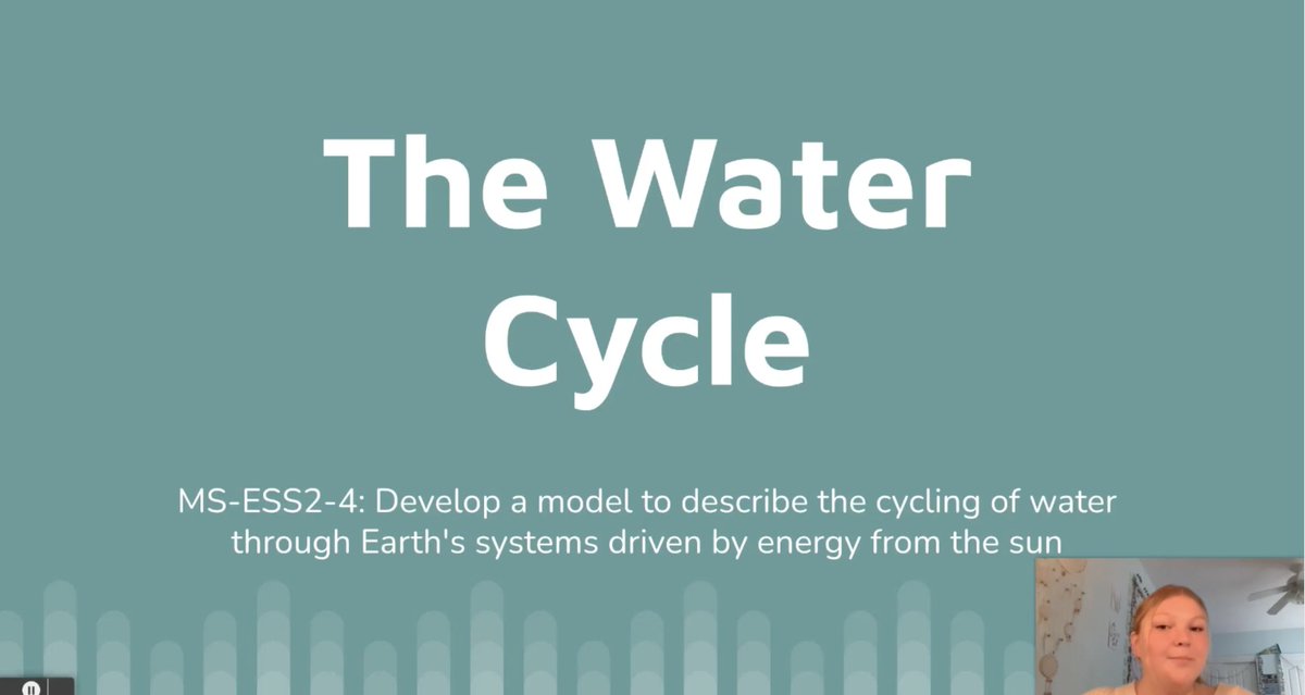 This week in #EDUC387 we learned about flipped classrooms and made micro-lessons! This is mine! #flippedclassroom #watercycle #screencastify watch.screencastify.com/v/65aWQBrDOixc…