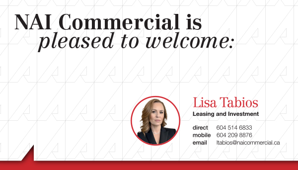 NAILangley's tweet photo. NAI is pleased to welcome Lisa Tabios to our Langley team. Lisa is known for her entrepreneurial spirit and extensive experience in providing business sales and marketing services to clients across BC and internationally. Read her full bio here: https://t.co/vQuNjYdpo3 https://t.co/WDCucUlisk