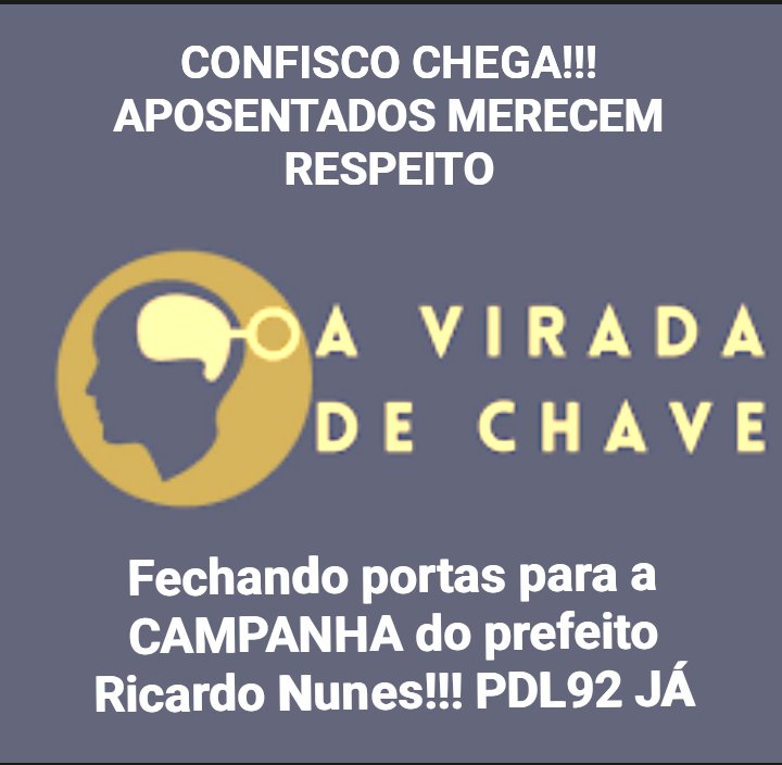 Celio Cunha (@celiocunha44371) on Twitter photo <a href="/Mairaavelino64/">🚩🚩Maira 🚩🚩</a> <a href="/carlosgiannazi/">Prof Carlos Giannazi</a> <a href="/CelsoGiannazi/">Celso Giannazi</a> <a href="/ricardo_nunessp/">Ricardo Nunes</a> <a href="/camarasaopaulo/">camarasaopaulo</a> <a href="/marlonluz/">Marlon Luz</a> <a href="/m_messiassp/">Marcelo Messias</a> <a href="/MiltonleiteSp/">MiltonLeite.SP</a> <a href="/veramagalhaes/">Vera Magalhaes</a> "O desconto de 14% nos salários dos aposentados PMSP é ilegal, mas o PDL92 pode reverter isso. Aprovem PDL92 já!
<a href="/ricardo_nunessp/">Ricardo Nunes</a>
<a href="/camarasaopaulo/">camarasaopaulo</a>
<a href="/nunes_vereador/">Nunes Peixeiro</a>
<a href="/paulofrange/">Paulo Frange</a>
<a href="/CoronelSallesSP/">Coronel</a>
<a href="/veramagalhaes/">Vera Magalhaes</a>
👇
#RicardoNunesInjusto"
CZJ <a href="/Mairaavelino64/">🚩🚩Maira 🚩🚩</a> <a href="/carlosgiannazi/">Prof Carlos Giannazi</a> <a href="/CelsoGiannazi/">Celso Giannazi</a> <a href="/ricardo_nunessp/">Ricardo Nunes</a> <a href="/camarasaopaulo/">camarasaopaulo</a> <a href="/marlonluz/">Marlon Luz</a> <a href="/m_messiassp/">Marcelo Messias</a> <a href="/MiltonleiteSp/">MiltonLeite.SP</a> <a href="/veramagalhaes/">Vera Magalhaes</a> "O desconto de 14% nos salários dos aposentados PMSP é ilegal, mas o PDL92 pode reverter isso. Aprovem PDL92 já!
<a href="/ricardo_nunessp/">Ricardo Nunes</a>
<a href="/camarasaopaulo/">camarasaopaulo</a>
<a href="/nunes_vereador/">Nunes Peixeiro</a>
<a href="/paulofrange/">Paulo Frange</a>
<a href="/CoronelSallesSP/">Coronel</a>
<a href="/veramagalhaes/">Vera Magalhaes</a>
👇
#RicardoNunesInjusto"
CZJ
