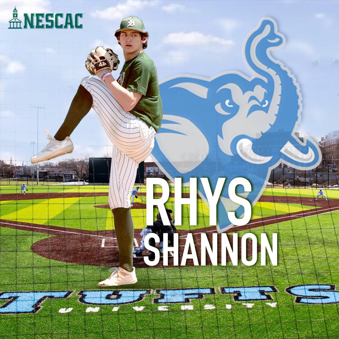 I’m excited to announce my commitment to the admission process at Tufts University. I’d like to thank God, my parents, coaches and the Tufts coaching staff for giving me this opportunity. #rollbos 
<a href="/DelbyBaseball/">Delbarton Baseball</a> <a href="/njrisingrebels/">NJ Rising Rebels</a> <a href="/TotalArmCare/">Total Arm Care</a> <a href="/MikeLembo33/">Mike Lembo</a>
