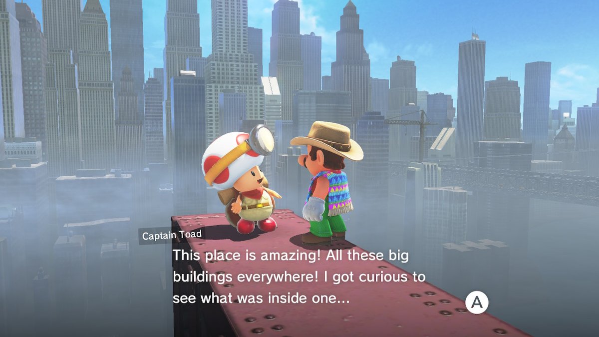 MasterTcmtl's tweet photo. #firsttimeinnewdonk #capricorn #SuperMarioOdyssey #NintendoSwitch https://t.co/VbAU5b0ORc