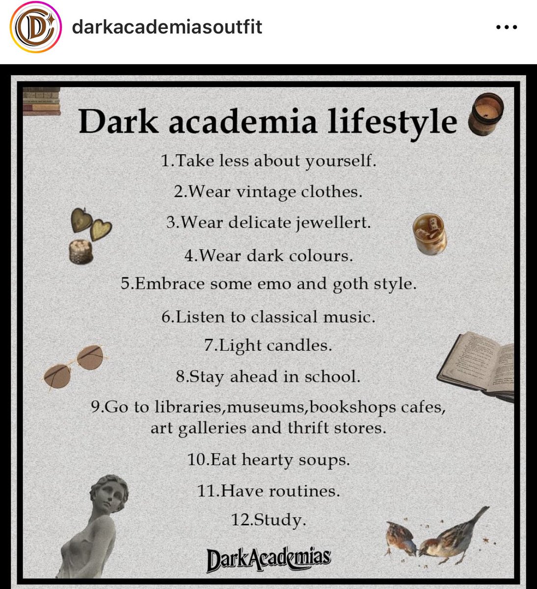 Chaotic Academia tweet media