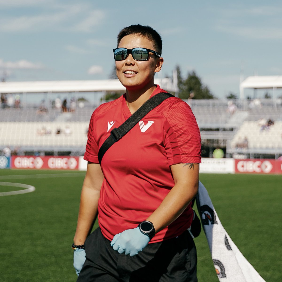 The Women Behind VFC 🦅 Amelia Ng joined her first organized youth soccer team in grade four and fell in love with the sport. She played varsity for @SFU while in university obtaining two bachelor’s degrees in kinesiology and athletic therapy. #VancouverFC | #CanPL