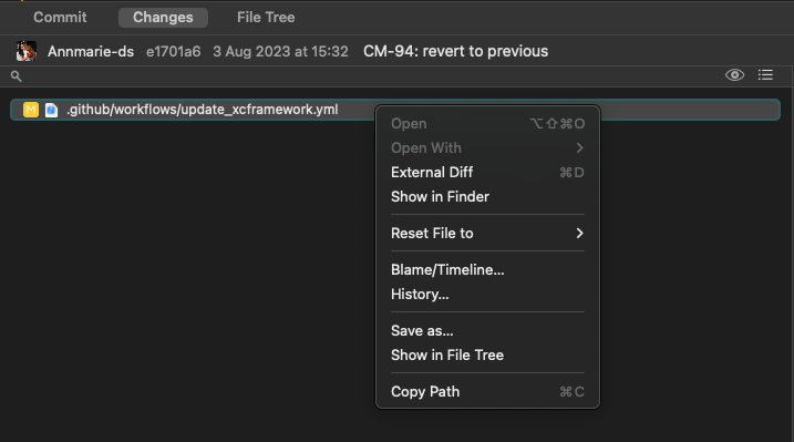 HarkenForiPhone's tweet photo. @git_fork I would like to be able to use the Open With menu, to open a `.yml` file with Visual Studio Code, from https://t.co/mIaNKZReAM. The Open With menu is greyed out, but I have associated `.yml` files with VS Code in Finder. Can you help please? https://t.co/6Q6ux82WVg