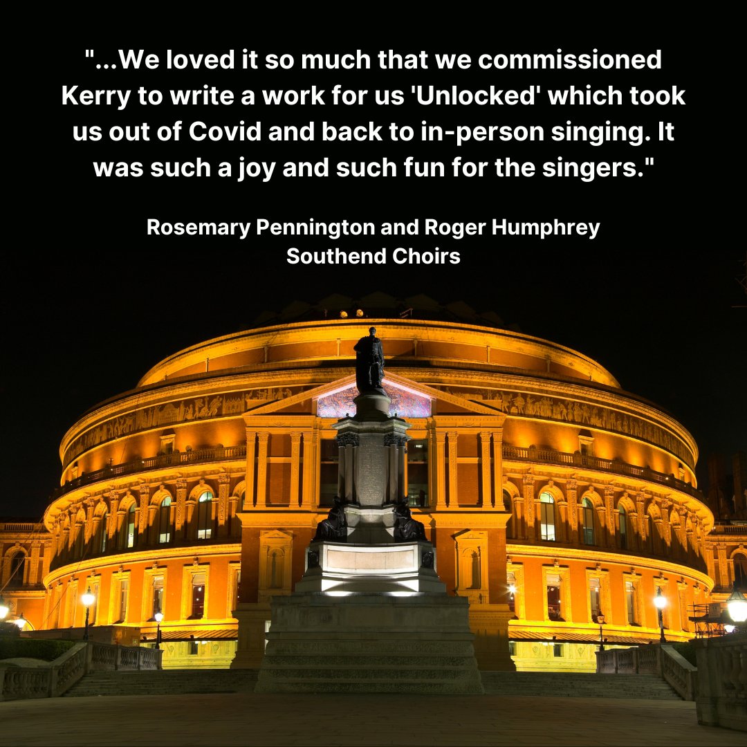 It's Proms Season, y'all 💃🎉🌟

In 2017, the Ten Pieces Children's Choir premiered "No Place Like" at the <a href="/RoyalAlbertHall/">Royal Albert Hall</a> during the @BBCProms and we had so much fun, we did it all over again in 2018!

<a href="/SouthendChoirs/">Southend Choirs</a> who were part of the premiere took it one step further...