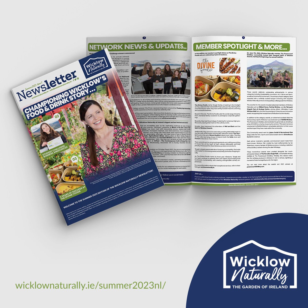 #WicklowNaturally’s summer newsletter is NOW available to download and read ➜ wicklownaturally.ie/summer2023nl/ #FeedYourAppetite #KeepDiscovering #Wicklow #MeetTheMaker #EatDrinkShopWicklowNaturally