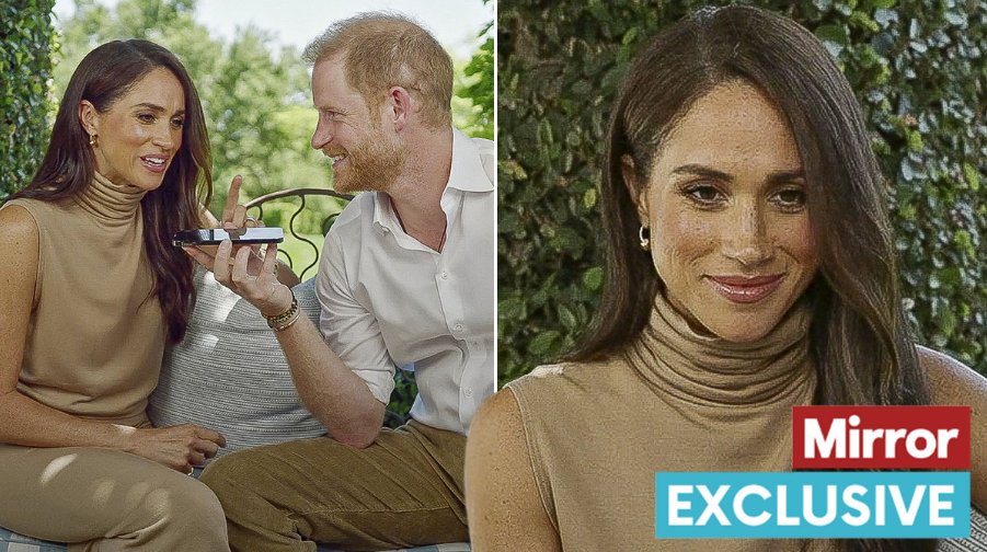 Meghan Markle sends 'priceless unspoken message' in new video with Harry, says expert themirror.com/entertainment/…