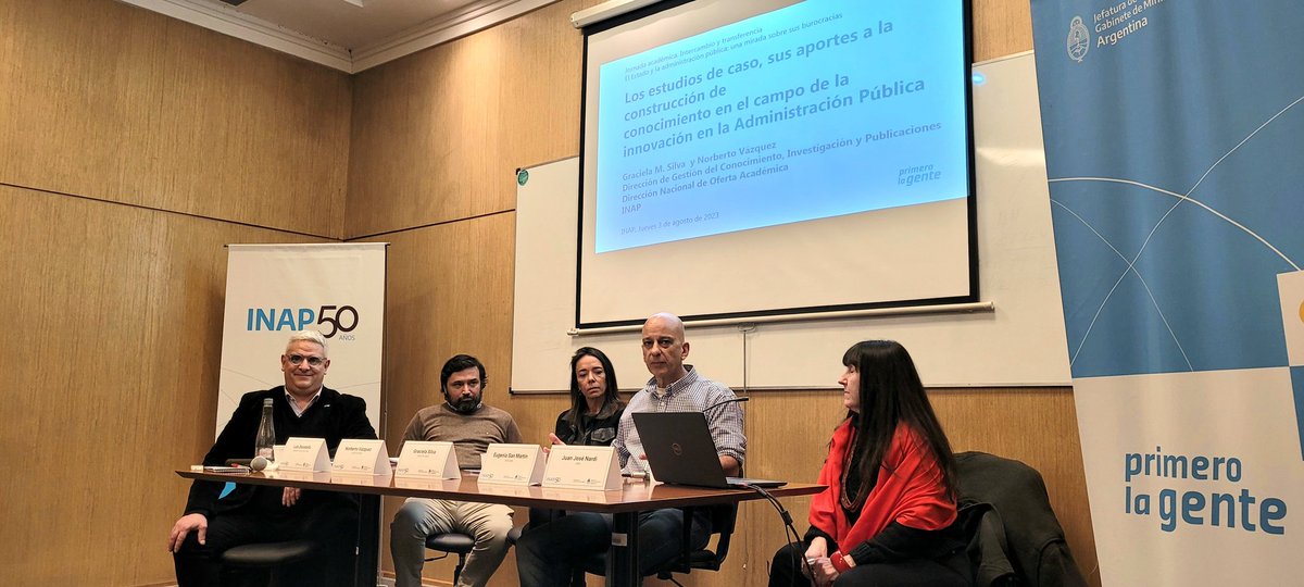 lebottinelli's tweet photo. Los estudios de caso en la investigación sobre administración pública. Graciela Silva y Norberto Vázquez presentan resultados del trabajo realizado en el marco del @INAPArgentina @VilmaPaura @letimiras #DiGeCyP https://t.co/mDj9cYQ1uw