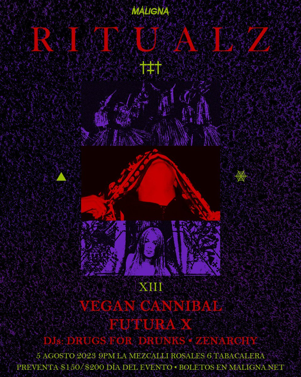 FILTERMexico's tweet image. Ritualz (@rrritualzzz) platicó con nosotros sobre la rapidez con la que se extinguió el witch house, sus primeros EP y la evolución de su sonido previo a su presentación en La Mezcalli con Vegan Cannibal y Futura X: tinyurl.com/m88ahujn