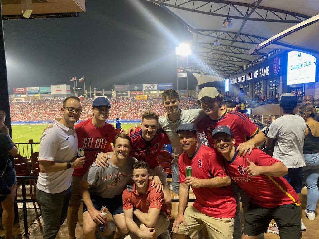mattgivens_afc's tweet photo. @stlCITYsc @MichelobULTRA 9 hour drive to Frisco and stayed during the delays, first game against San Jose in the cold, and tons of memories at CityPark with family and friends! #ULTRARivalryRoadTrip @JackOlwig150 @ryanmcmullin04 https://t.co/ta9qA8ECqz