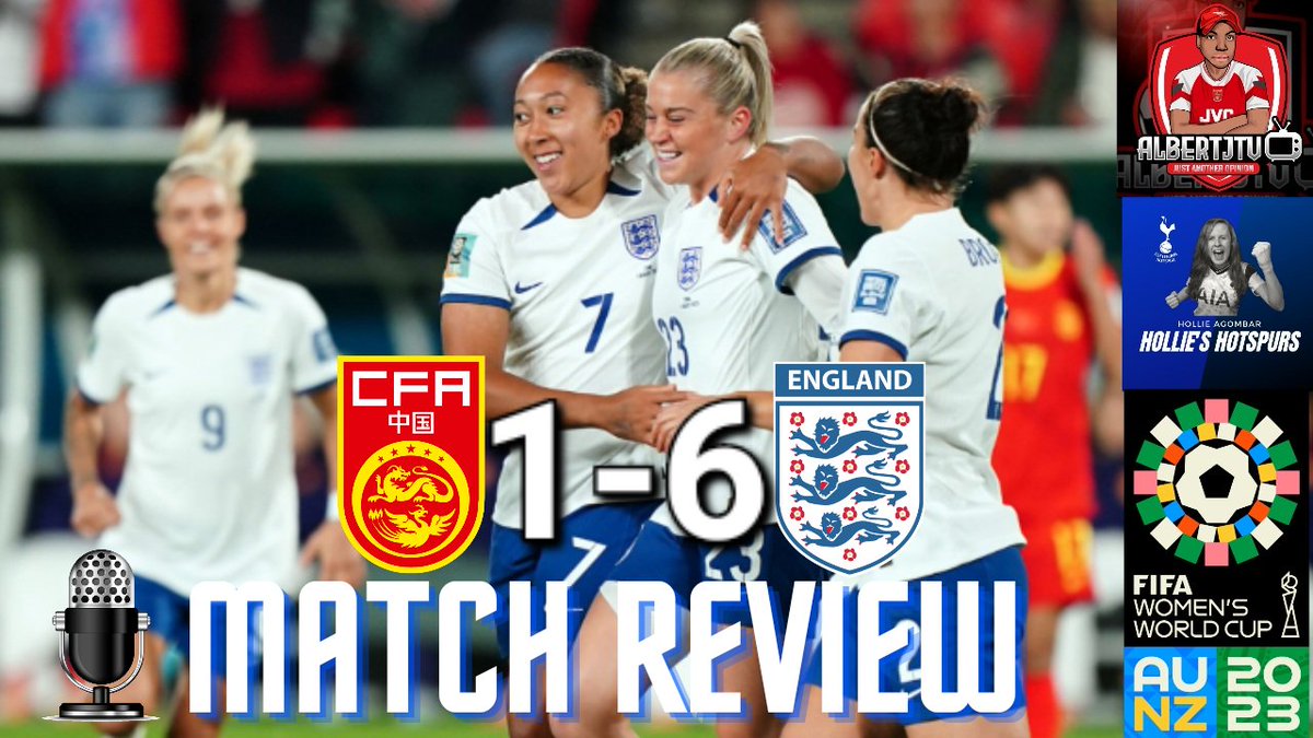 aumoh57's tweet photo. Listen to "🇨🇳 CHINA 1-6 ENGLAND 🏴 | MATCH REVIEW 📝 | Co-Hosts: @aumoh57 ( AlbertJTV 📺 ) @HollieAgombar | Guests: @Wesso10 @nntumba25
🎧 AUDIO NOW AVAILABLE 🎧
🟢 - Spotify ⬇️
https://t.co/pBK1Snr6Pb
🟣 - Apple ⬇️
https://t.co/cz7LaSG7PS
#CHIENG #FIFAWWC https://t.co/cdfsu4IgIl