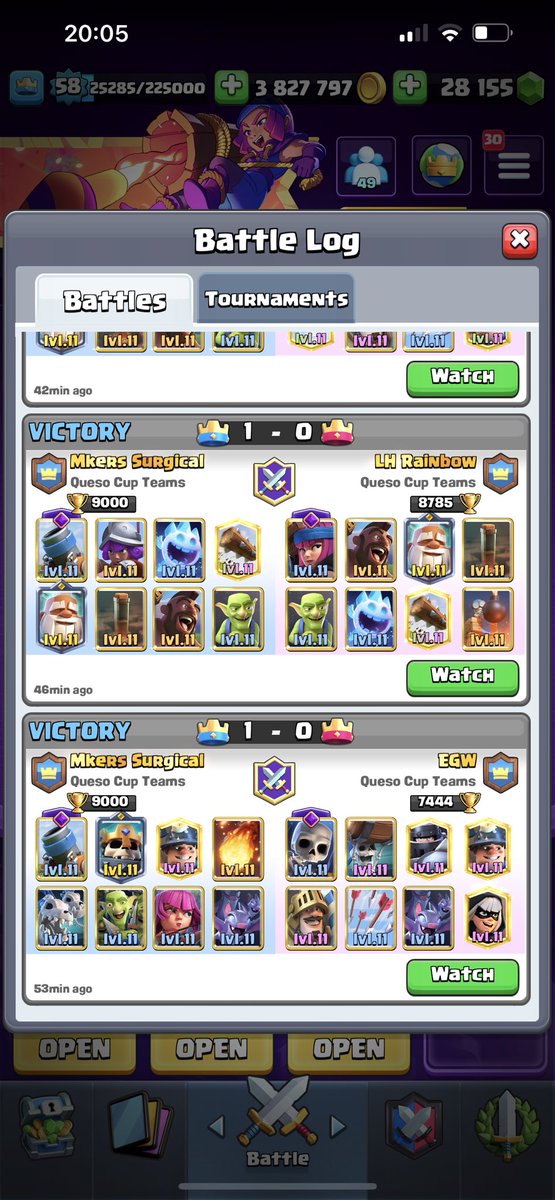 6-1 hoy en la Queso Cup😈