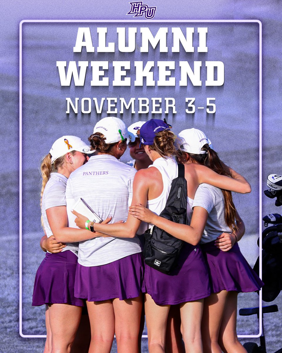 Mark your 🗓 

Start making travel plans! Alumni weeked is 3️⃣ months away 🏌‍♀️

#GoHPU × #Reflect🪞