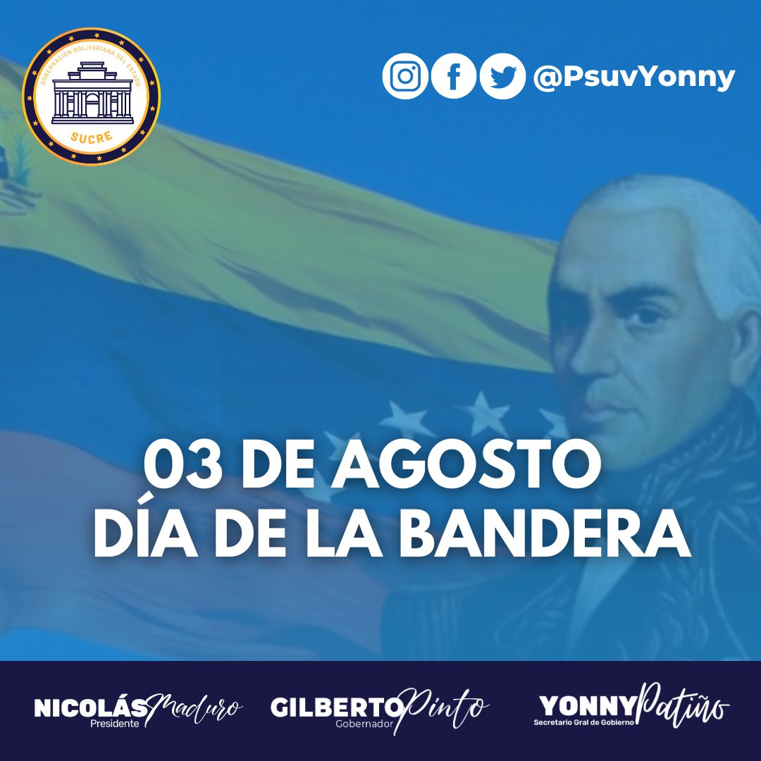 Recordemos a Miranda como el hombre humanista que izo nuestra bandera tricolor, patria y más patria el sueño de Chávez y Bolívar.