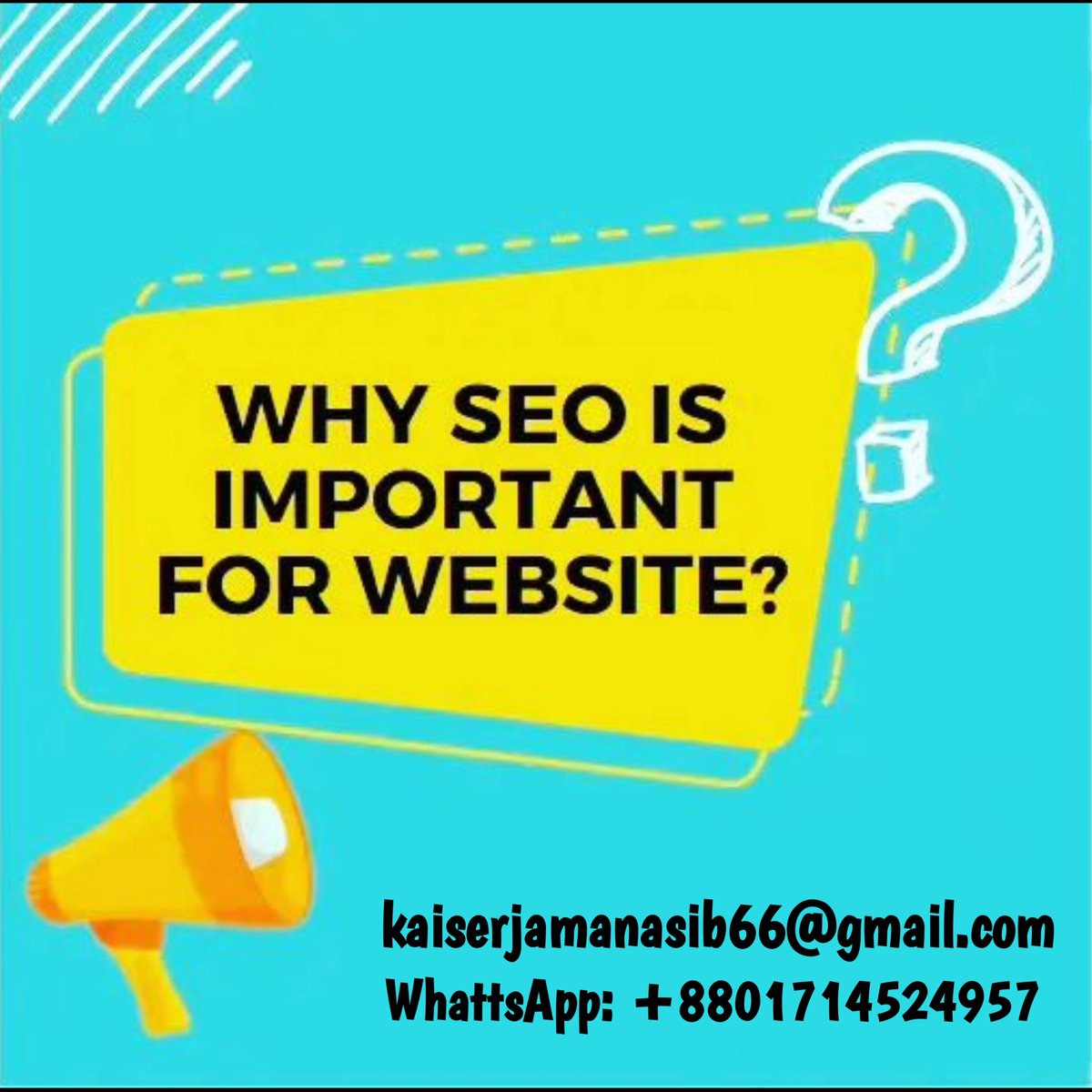 kaiserjaman5167's tweet photo. SEO is crucial because it makes your website more visible, and that means more traffic and more opportunities to convert prospects into customers. Check out the SEO tools you can use for optimal ranking.
#seoexpert #seo #websiteseo
#Seospecialist #freelanching #wordpressseo #SEO https://t.co/tthZVmacBk