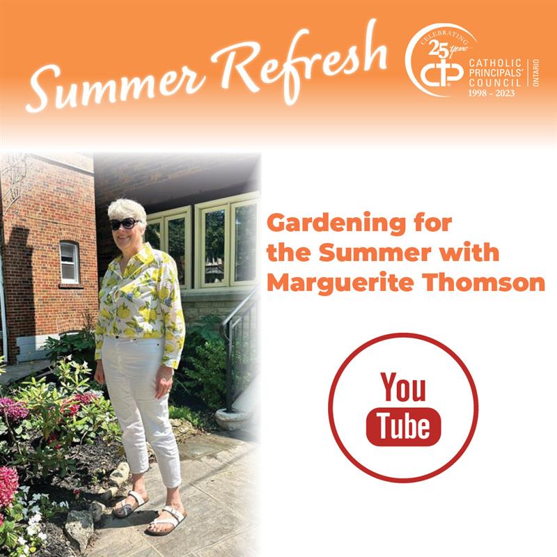 CPCOofficial's tweet photo. 🌺🌿In this edition of the Summer Fun, we are delighted to be invited to Marguerite’s garden and discover her invaluable gardening tips &amp; tricks! 

Watch Video https://t.co/nk41GdrrHL https://t.co/3roBYEsbvn