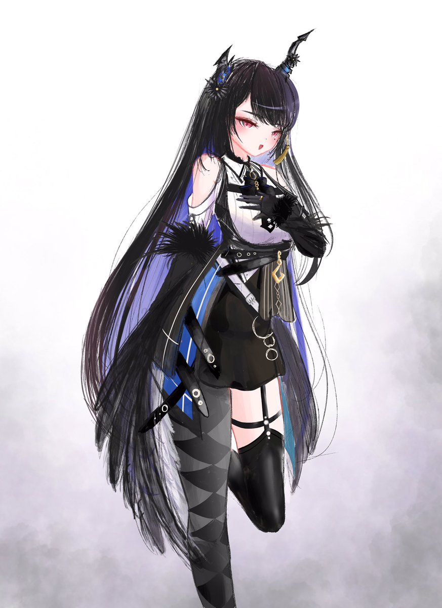 newissa 🎼 #RavenCrafts #holoAdvent 
she can adopt me and whip me with her belts