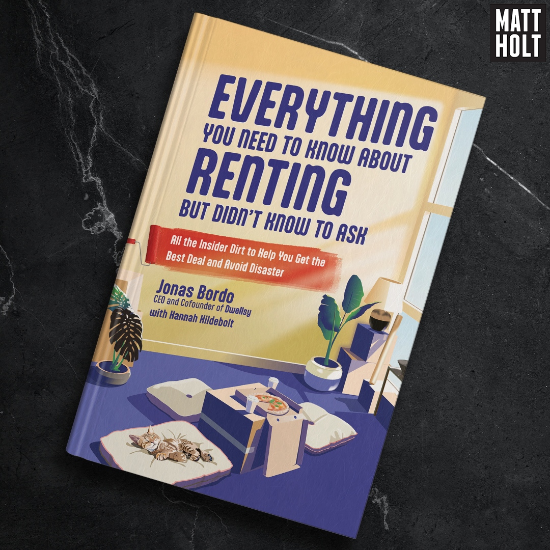 MattHoltBooks's tweet image. New this week from Jonas Bordo, CEO and Co-Founder of @dwellsyrents, comes a practical and timely how-to guide for renters — EVERYTHING YOU NEED TO KNOW ABOUT RENTING BUT DIDN&apos;T KNOW TO ASK. 

Get your copy here: bit.ly/RentingBook

#PubWeek #MattHoltBooks #Dwellsy