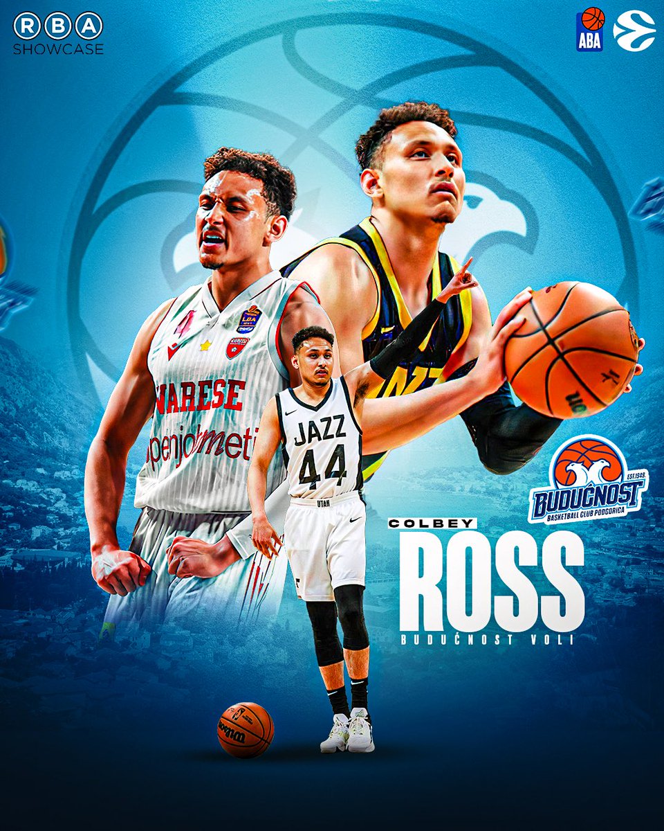✍️ Colbey Ross <a href="/cdot_ross/">Colbey Ross</a> signs <a href="/KKBuducnostVOLI/">KK Budućnost VOLI</a> <a href="/EuroCup/">BKT EuroCup</a> 🇲🇪

#RBAShowcase | <a href="/MorganStanley/">Morgan Stanley</a>
