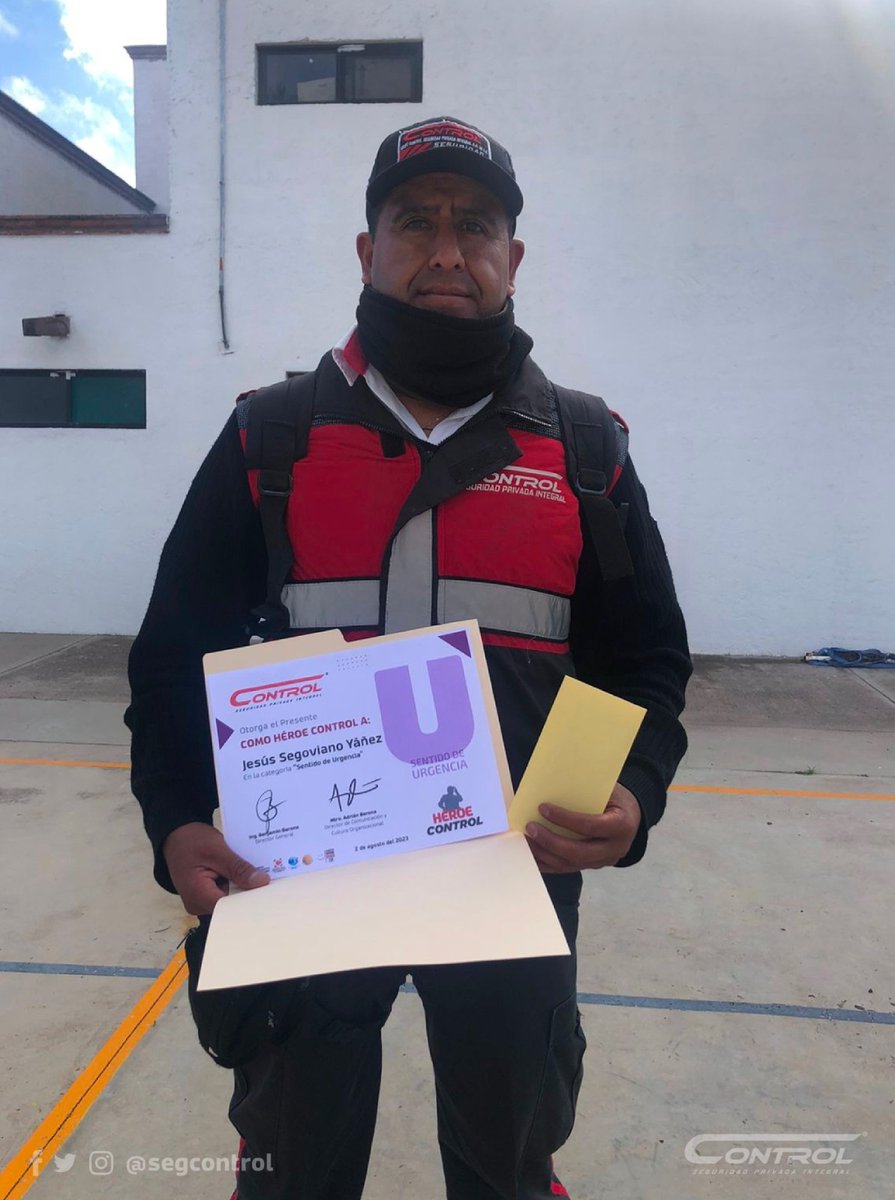 segcontrol's tweet image. El pasado miércoles llevamos nuestra práctica Héroes Control donde tuvimos la oportunidad de convivir con algunos de nuestros Guardias Control y reconocer la gran labor que hacen día con día.
#GuardiaControl #HéroesControl