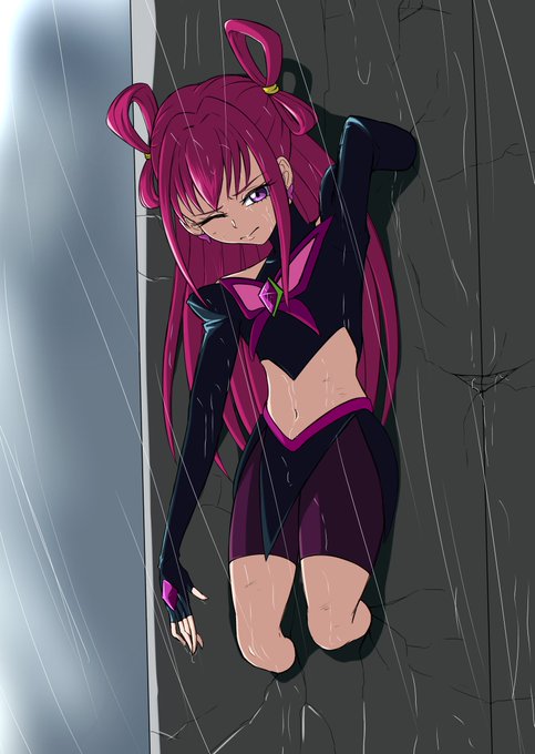 手足を柱に埋め込まれ身動きが取れなくなってしまったダークドリーム 