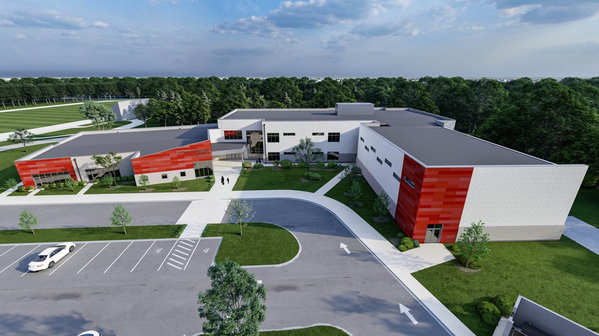 WGMDesignLLP's tweet image. Ground Breaking on @CorvianCourier's new elementary schoo! ✏️Coming Fall 2024!

✅Project Mgmt: @StreamRealty 
 🚧ConstructionMgMt: @barringerconst 
⚙️Civil Engineering: @v3companies 

#wgmdesign  #architect #designbuild #newschool #charterschools #groundbreaking